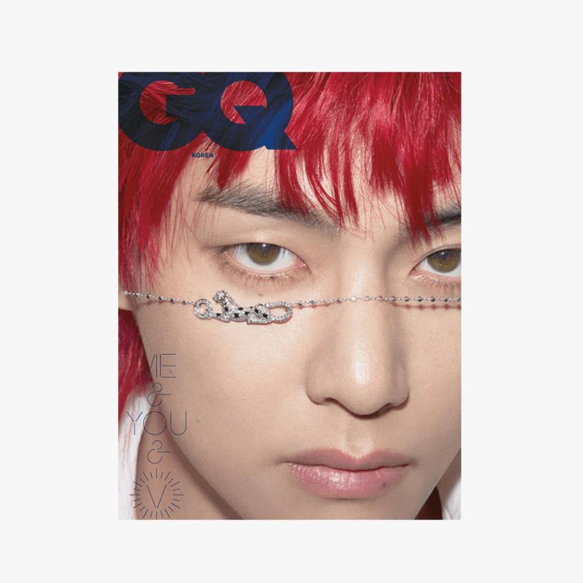 GQ Korea Magazine February BTS V Cover