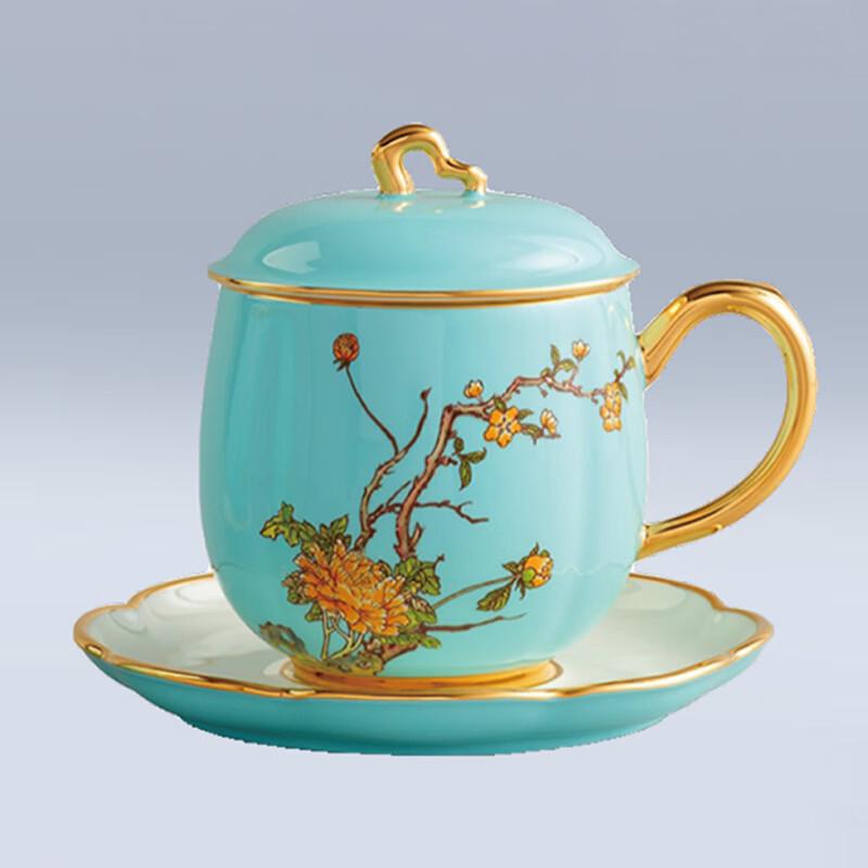 

Yongfengyuan West Lake Blue Madam Porcelain Tea Cup Set