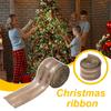 Christmas Ribbon Decorations Christmas Tree Ribbon For Decoration Birthday Wedding Celebration Party Favors For Floral Bows