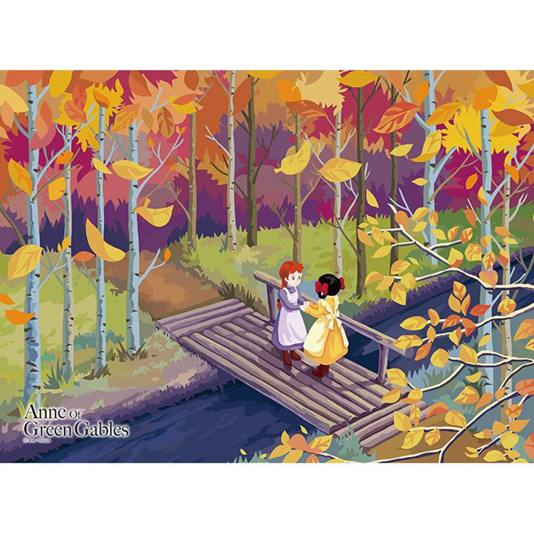 Пазл из 150 деталей - Зеленые крыши и осень — фото 2