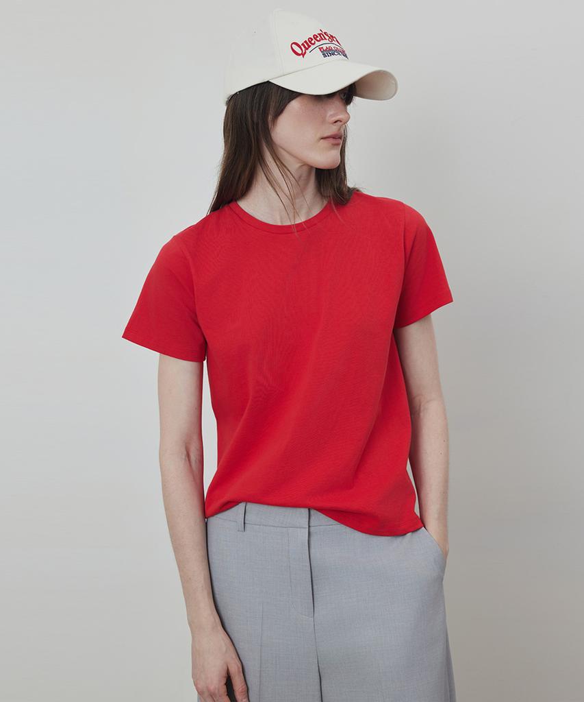 Kwinseulaebis Standard Fit Round Neck Half Sleeve T-Shirt