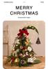 Christmas Festival Mini Desktop DIY Ornament - Small Tree Decoration