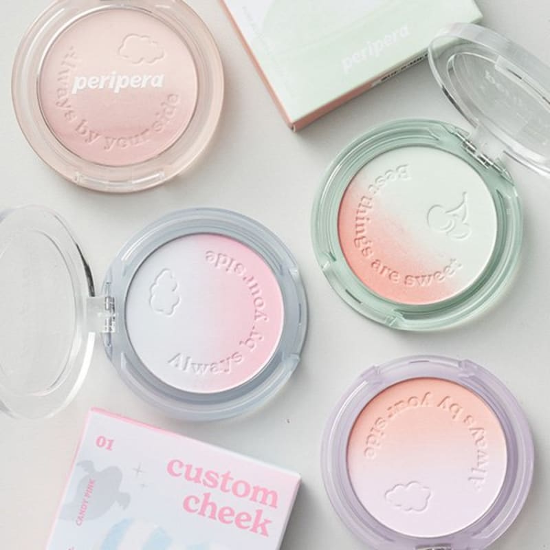 

[Peripera] 4 румяна настраиваемого цвета (выберите 1) 004 Refreshing Coral