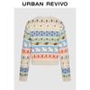 UR2025 Women's 3D Pattern Knit Sweater