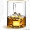 Środkowy Palec Zabawny Kieliszek do Whiskey Premium Na Ciebie Zabawny Kieliszek do Whiskey Likieru Piwa Luksusowy Kieliszek ze Złotym Brzegiem Akcesoria Barowe
