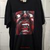 Vintage King Crimson Band T Shirt Album Artwork Size Large Screen Stars Vintage Unisex Casual Breathable