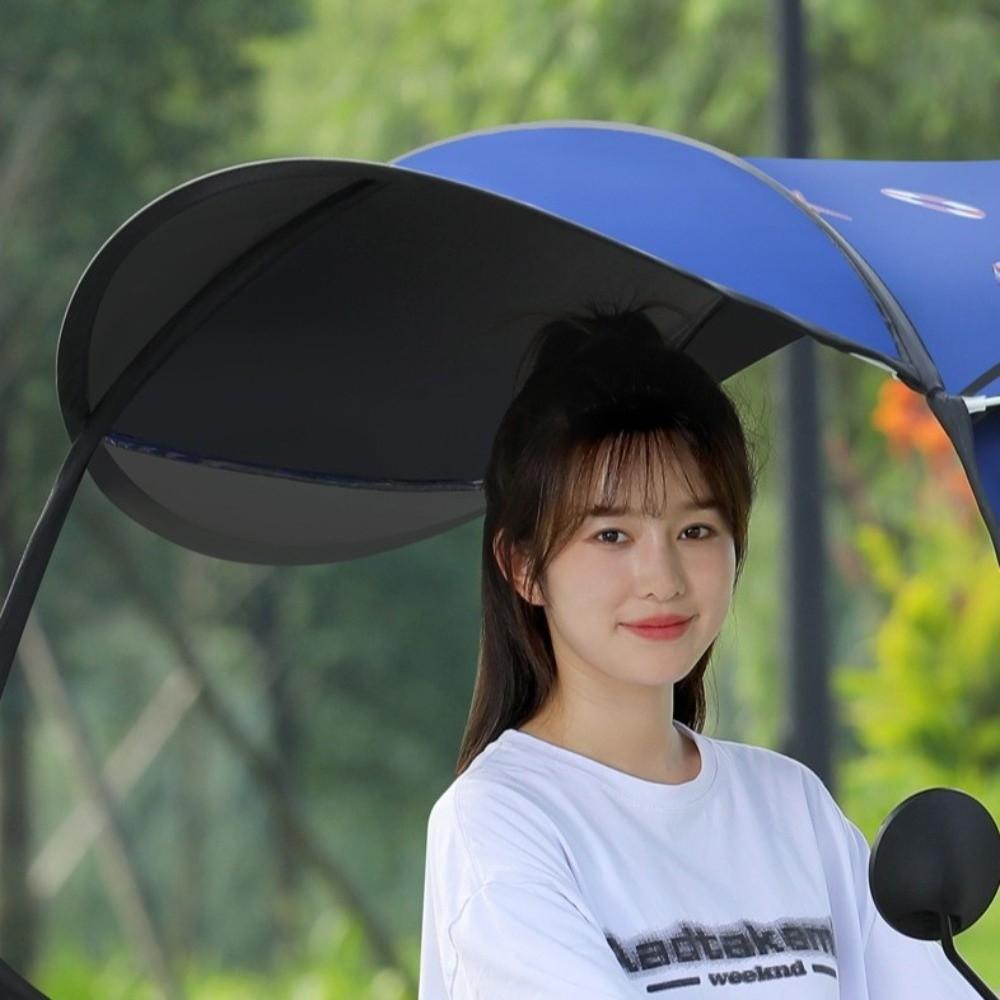 UV Protection Electric Scooter Cover Detachable Vehicle Rain Shelter Motorcycle Rain Cover Summer
