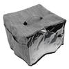 Toaster Cover with Base Waterproof Oxford Cloth Small Appliance Dust Cover with Transparent Front Panel