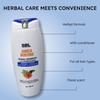 SBL Arnica Montana Herbal Shampoo With Conditioner 200 ml X Pack Of 2 Hair Care Cleanser For Smooth Manageable Hair