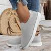 Autumn new single shoes women's mesh platform flat heel sports style casual shoes