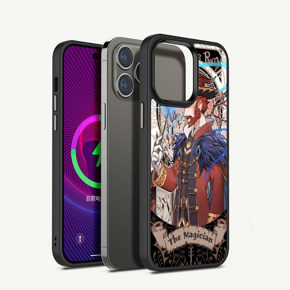 

Horror Game I-Identity V Tarot Cards Magnetic Case For IPhone 17 16 14 13 12 11 15 Pro Max Plus Wireless Charge Phone Cover iPhone 17 Air