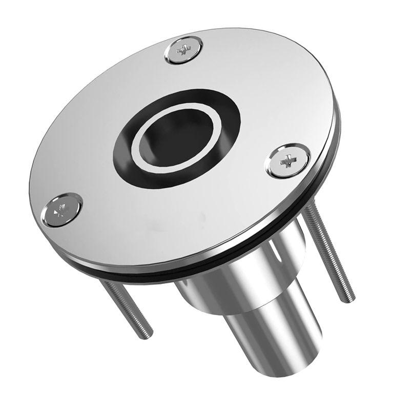 AEE4-Through Hull Exhaust Housing, 24Mm 316 Stainless Steel, Suitable For Diesel Parking Heaters