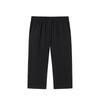 Anta Training Series Simple Versatile Comfortable Solid Color Mid Waist Sports Seven Point Casual Shorts Men shorts Black 152527335-1