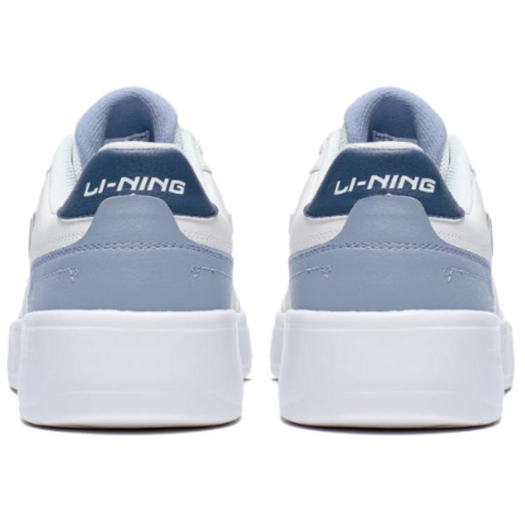 Li Ning Low top Skateboard Shoes Unisex White AGCU459-1