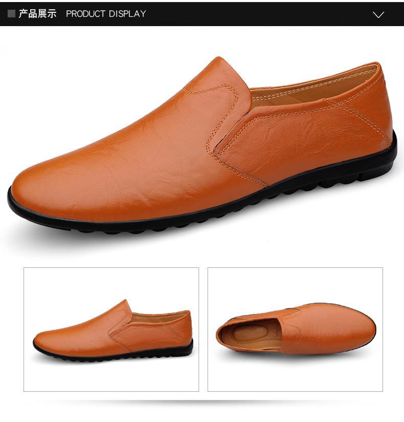 Fashion New Formal Leather Summer Business Shoes For Men Loafers Good Quality Men's Dress Shoes British Style Casual Shoes Male Comfy