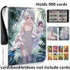 Anime Frieren: Beyond Journey's End 400pcs/900pcs Card Album Book Collection Card Zipper Game Cards Binder Holder Kids Gifts