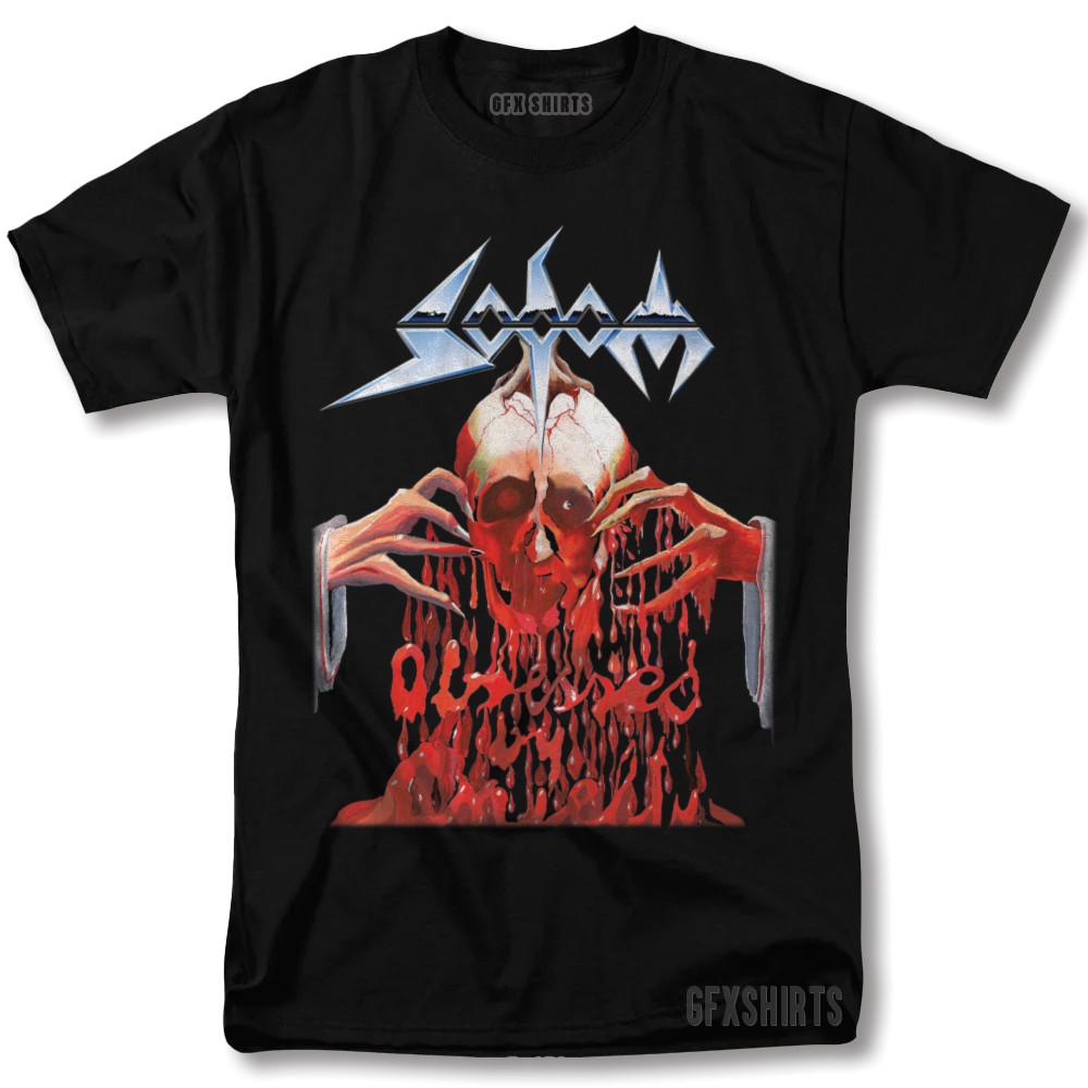 Sodom Obsessed By Cruelty Shirt Rock Concert Vntg Graphic Design T-Shirt Unisex T-Shirt L