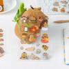 Cute Capybara Stickers: Children's Journal Decor, Water Cup DIY Cartoon Stickers
