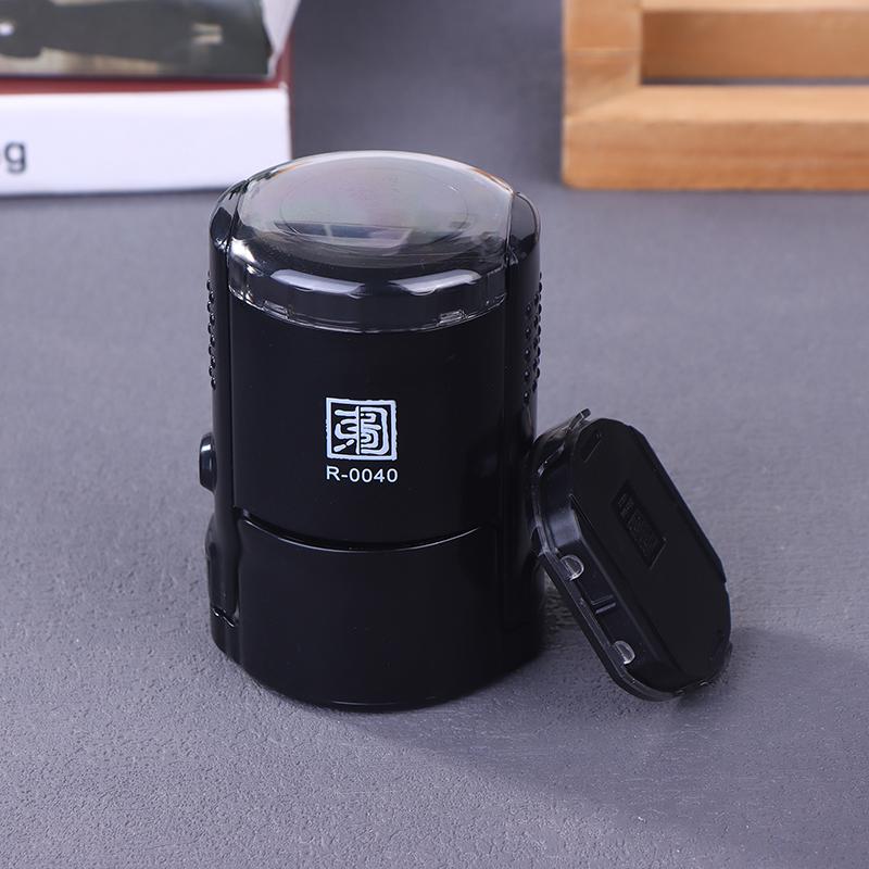 

Настроювані самонабірні штампи 25/30/40/50 мм круглі великого розміру самонабірні штампи з індивідуальним текстом