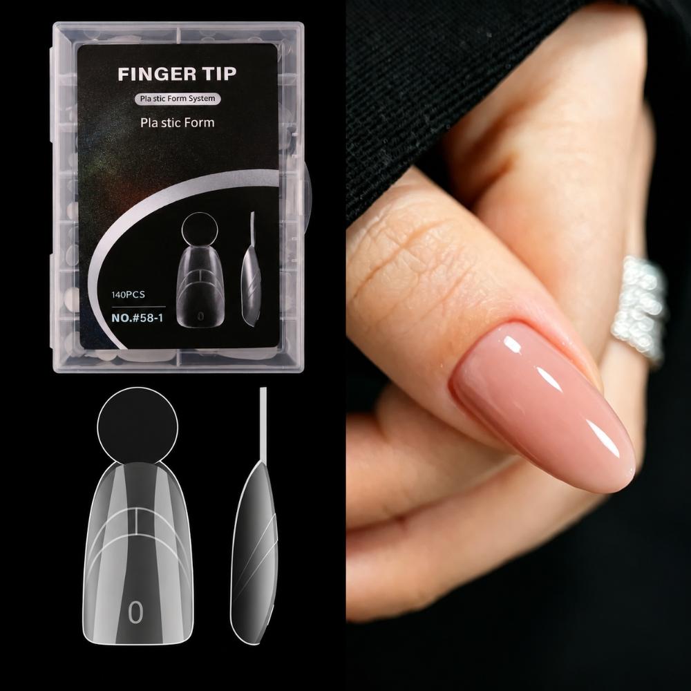 Quick Extension French Nail Dual Forms 14 Sizes Acrylic Nail Art Mold  Nail Art