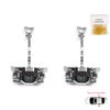 BDP1254-1 2 Pieces Rear Left AND Right Door Catch Hinge Brake Stop Check Strap Limiter for Renault Scenic Grand Scenic MK3 JZ0/1 2009-2016 824310005R