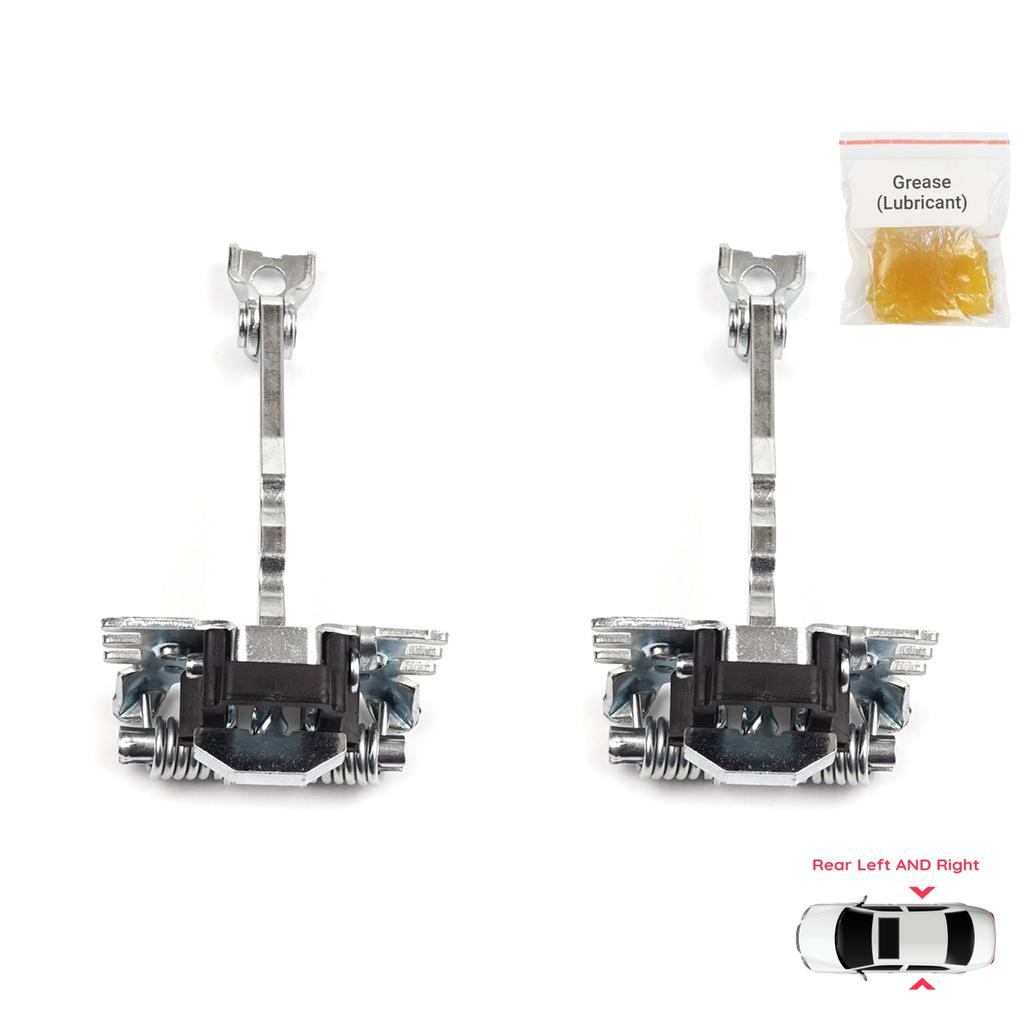 BDP1254-1 2 Pieces Rear Left AND Right Door Catch Hinge Brake Stop Check Strap Limiter for Renault Scenic Grand Scenic MK3 JZ0/1 2009-2016 824310005R