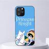 Ribbon Knight Comics Phone Case For Iphone 11 12 Mini 13 14 Pro Xs Max X 8 7 6s Plus 5 Se Xr Shell