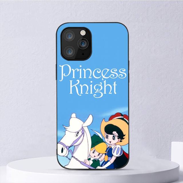 Ribbon Knight Comics Phone Case For Iphone 11 12 Mini 13 14 Pro Xs Max X 8 7 6s Plus 5 Se Xr Shell