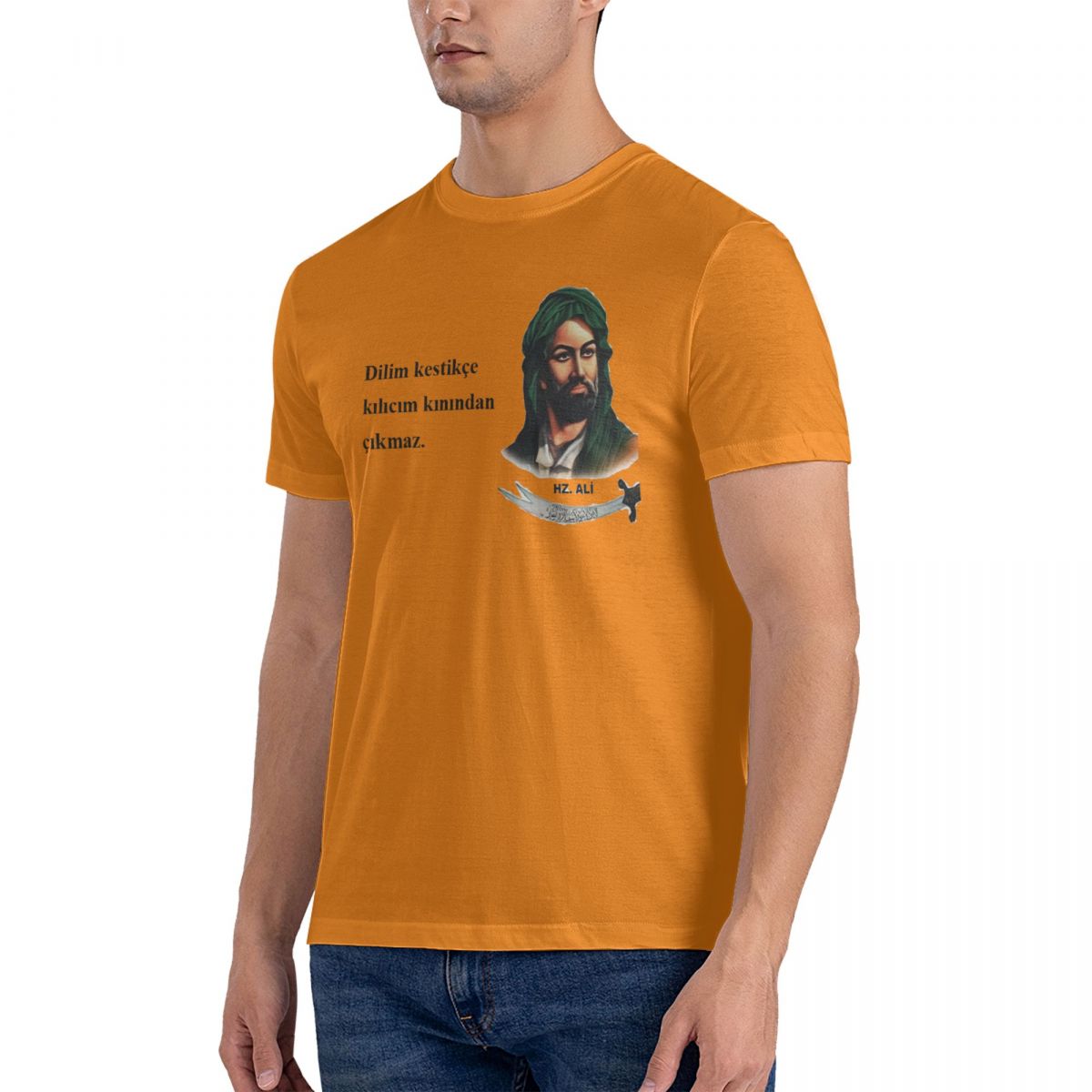 

Summer Men T Shirts Vintage Imam Ali Hz. Ali Alevi Alevitens Short Sleeve Printed Graphic Print Tshirt Vintage Casual T-shirt 4XL