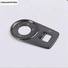Car Head Lamp Light Switch Adjust Knob Panel Control Frame Cover Trim For MG 5 MG5    Silver Interior Accessories