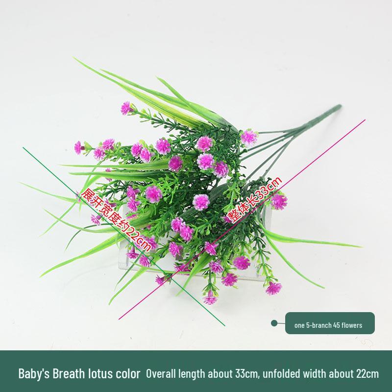 Artificial Green Wall with Flowers and Grass for Indoor/Outdoor Decoration