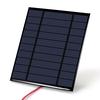 2.5W 5V Polycrystalline Silicon Solar Panel with Alligator Clips Solar Cell for DIY Power Charger