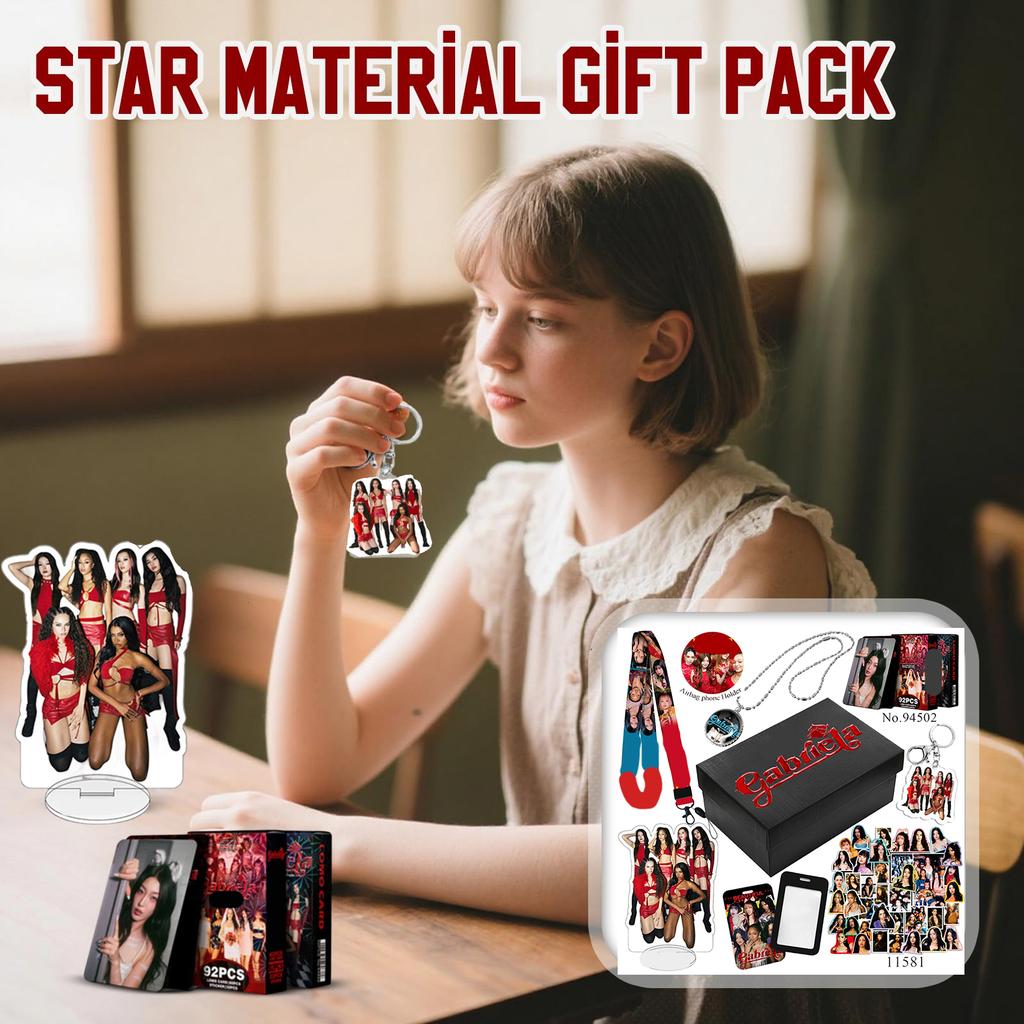 Fan Support Gift Boxes, Acrylic Keychains, Lomo Card Holders And Other Merchandise.