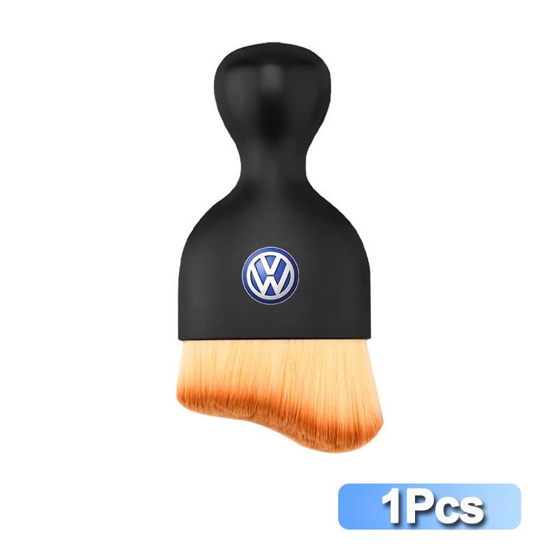 Suede Car Cleaning Towel Soft Brush Car Gap Dust Removal Tool For VW Golf Polo Tiguan Touran Jetta Passat CC T5 GTI Magotan GTD ze3