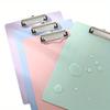 1 peça Pasta Colorida Plástica A4 com Clipe - Material Durável, Quadro de Escrita Multifuncional para Documentos de Exame, Organização de Escritório