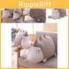 Lovable Hedgehog Plush Doll Fluffy Hugging Pillow Great For Stress Gifts Relief