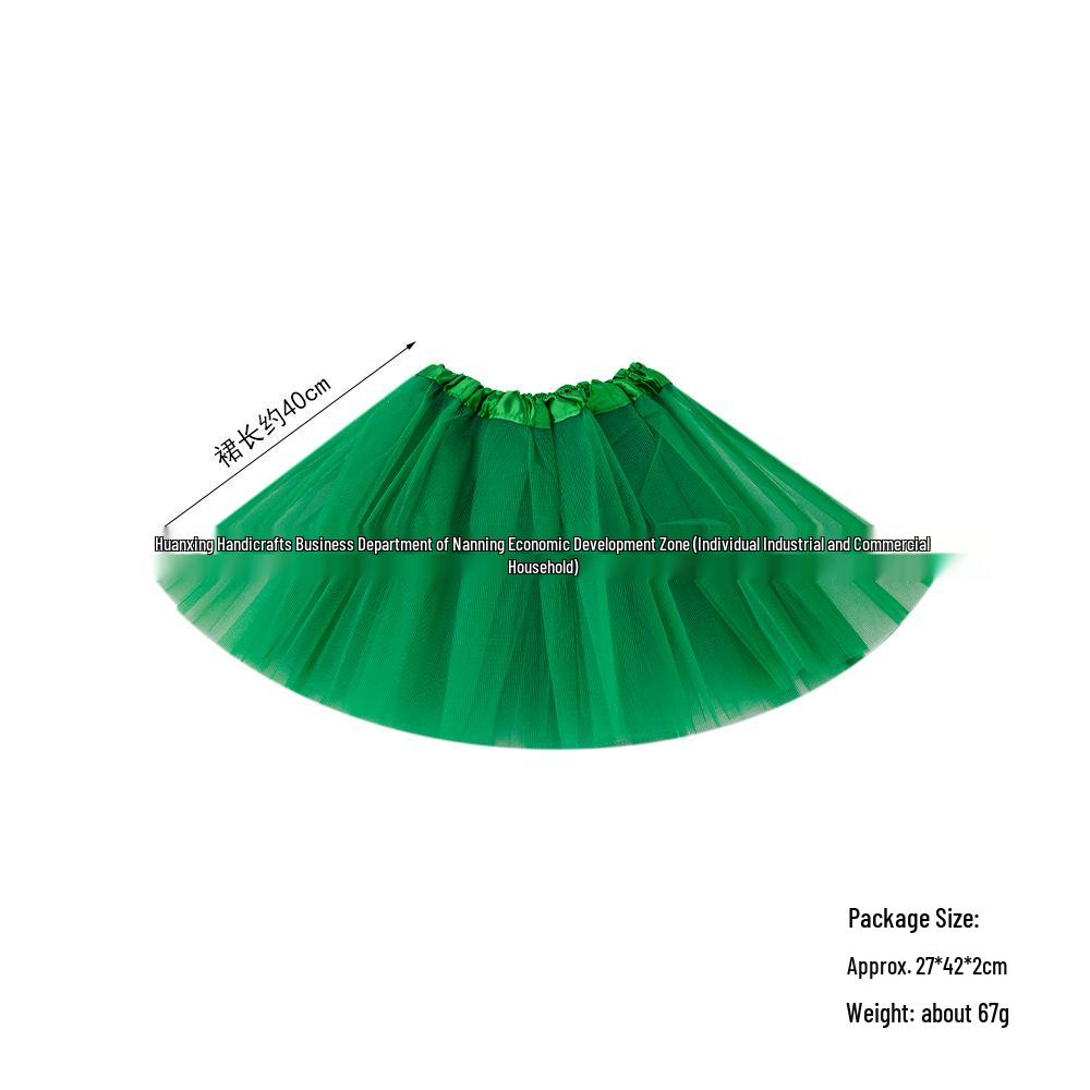 40cm Ballet Tutu Skirt for Girls & Adults - Fluffy, Cute Mesh Skirt for Dance & Role-play