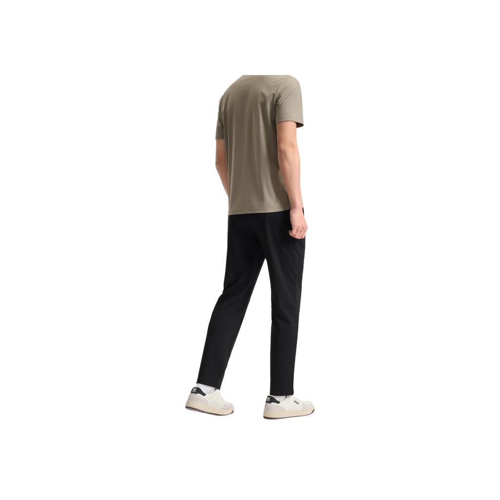 New FILA WHITE Casual Pants Men's Jet Black F11M523601F-BK