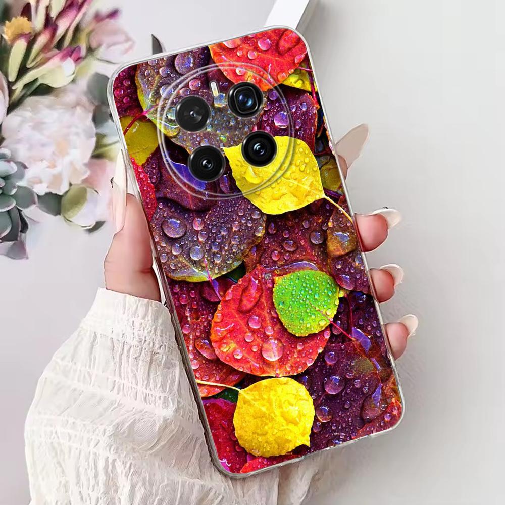 For Honor Magic 7 Pro Silicone Case Cute Pattern Soft Clear TPU Phone Cover For Huawei Honor Magic7 Pro Funda Transparent Bumper