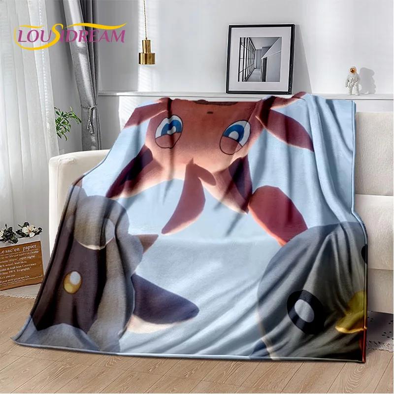 Coperta Palworld Gioco Cartone Animato 3D, Morbida Coperta Plaid per Casa Camera da Letto Letto Divano Picnic Viaggio Ufficio Coperta di Riposo Bambini