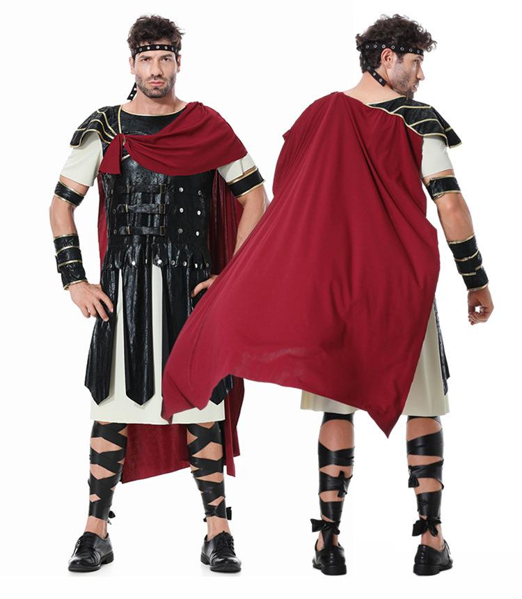 New medieval knight suit, Spartan warrior cosplay performance costume, Roman gladiator costume, stage performance costume