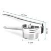 Masher RicerPress Mashed Potatoes Stainless Steel Crushing Puree Fruit Vegetable SqueezerJuicer Press Maker Kitchen Tools