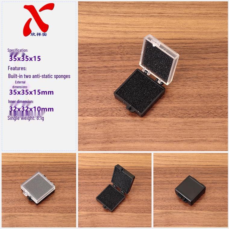 Anti-static Sponge Chip Box – Silicon Wafer & BGA Packaging Box