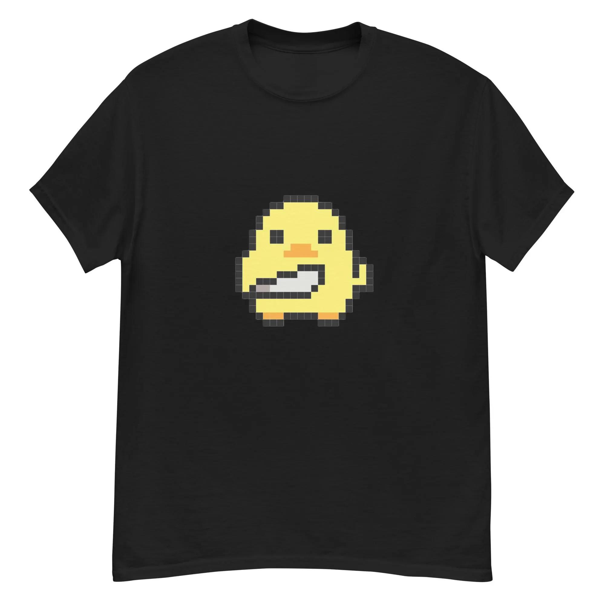 

Angry Chicken with Knife Tshirt Graphic T Shirts Retro Streetwear High-quality Crew-neck Short-sleeved Men s T-shirt S разноцветный