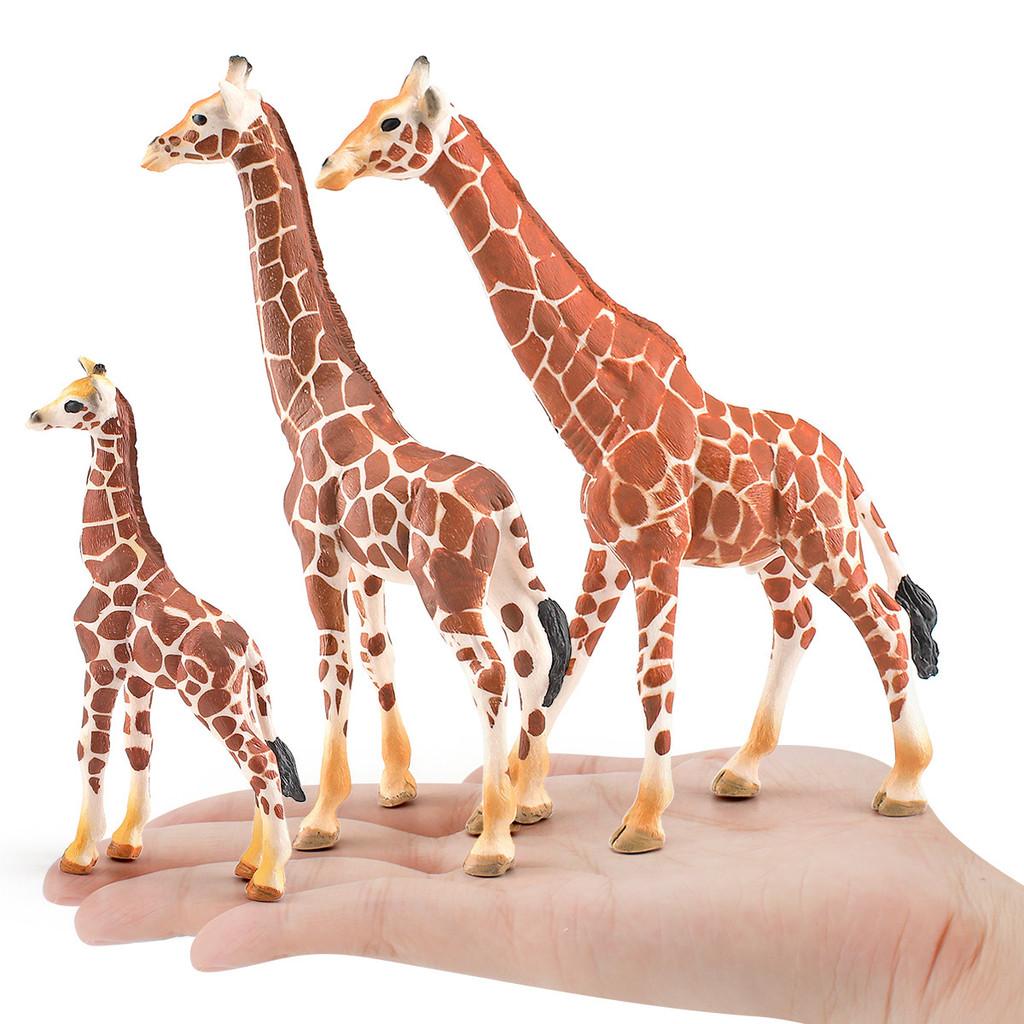 Natureinspired Giraffe Model Pvc Toy For Kids Educational And Collection Use