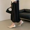 2025 spring and autumn new thin heel pointed single shoes women's shoes are comfortable and not tired of commuting versatile light mouth French lady