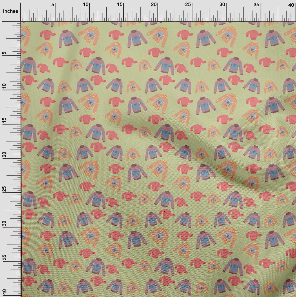 oneOone Cotton Flex Baby Pink Fabric Clothes Kids Sewing Craft Projects Fabric Prints By Yard 40 Inch