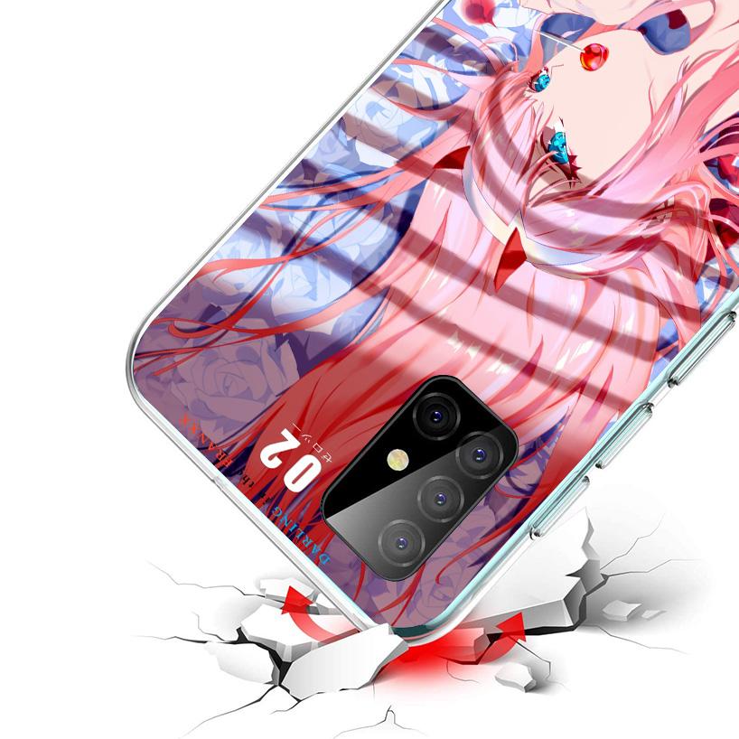 Zero Two Darling In The Franxx 02 Phone Case For Samsung Galaxy A17 A37 A57 A16 A26 A36 A56 A15 A25 A35 A55 A14 A24 A34 A54 A13