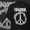Nausea Crust Punk Band T-Shirt: Vintage NYC Anarcho-Punk Merch