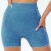 High-Waisted Yoga Shorts Women 3/4 Length Tight Fitness Pants With Butt-Lifting Effect Quick-Dry Stretchy Workout Leggings